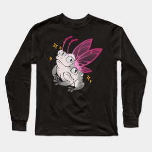 cryptid fairy frog Long Sleeve T-Shirt